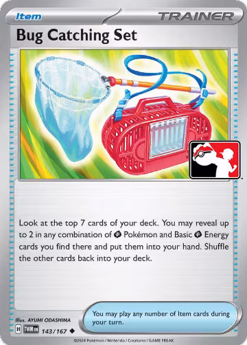 Bug Catching Set - 143/167 (143/167), Prize Pack Series Cards — Pokémon card price