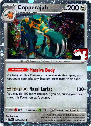 Copperajah - 042/064 (Cosmos Holo) (042/064), Prize Pack Series Cards — Pokémon card price