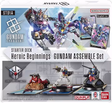 Starter Deck 01: Heroic Beginnings - Gundam Assemble Starter Set, Starter Deck 01: Heroic Beginnings — Gundam card price