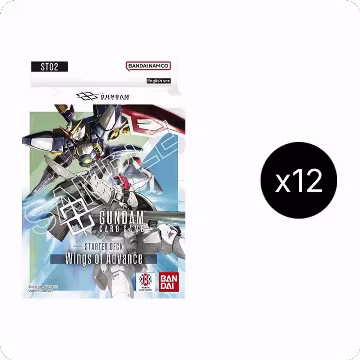 Starter Deck 02: Wings of Advance Display Case, Starter Deck 02: Wings of Advance — Gundam sealed product price