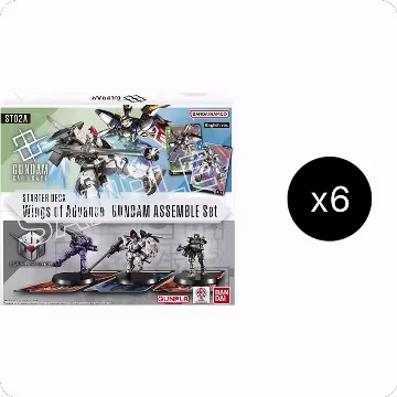 Starter Deck 02: Wings of Advance - Gundam Assemble Starter Set Display, Starter Deck 02: Wings of Advance — Gundam sealed product price