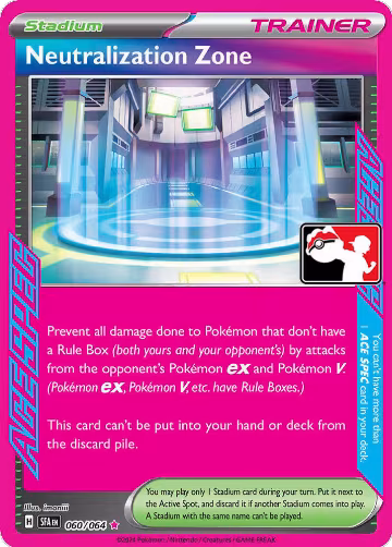 Neutralization Zone - 060/064 (060/064), Prize Pack Series Cards — Pokémon card price