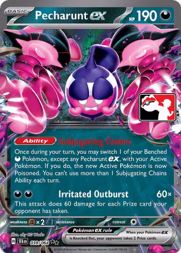Pecharunt ex - 039/064 (039/064), Prize Pack Series Cards — Pokémon card price