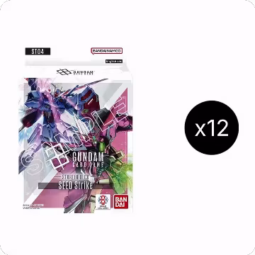 Starter Deck 04: SEED Strike Display Case, Starter Deck 04: SEED Strike — Gundam sealed product price