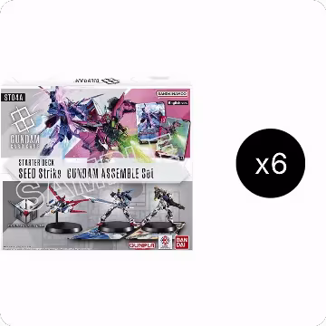 Starter Deck 04: SEED Strike - Gundam Assemble Starter Set Display, Starter Deck 04: SEED Strike — Gundam sealed product price