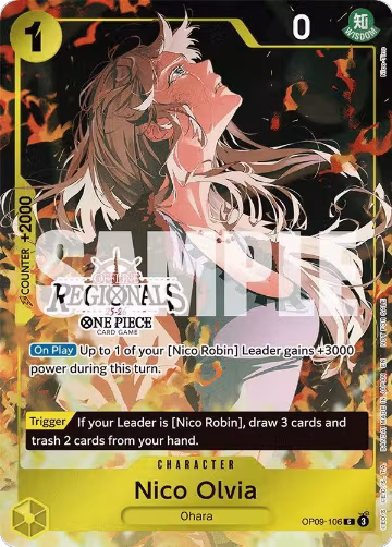 Nico Olvia (Offline Regional Participation Pack 2025 Vol.1) (OP09-106), One Piece Promotion Cards — One Piece card price