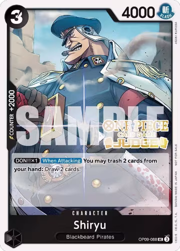Shiryu (Judge Pack Vol. 5) (OP09-088), One Piece Promotion Cards — One Piece card price