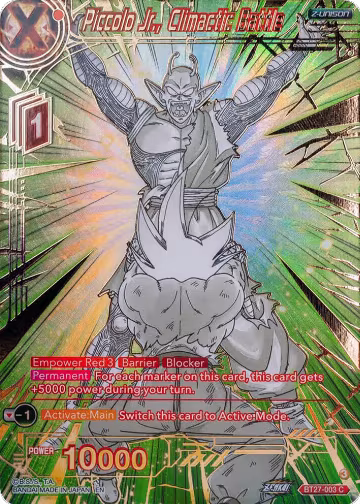 Piccolo Jr., Climactic Battle (Gold-Stamped) (BT27-003), History of Z — DB Super card price