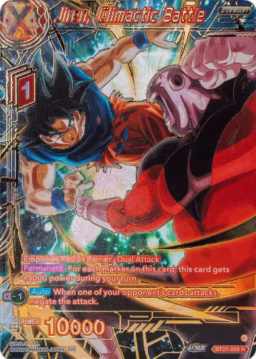 Jiren, Climactic Battle (Gold-Stamped) (BT27-005), History of Z — DB Super card price