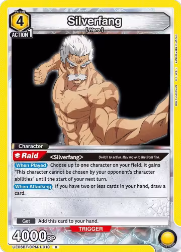 Silverfang (010) (UE06BT/OPM-1-010), One Punch Man — Union Arena card price