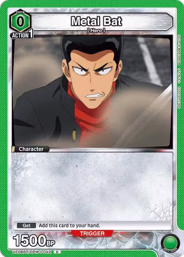 Metal Bat (042) (UE06BT/OPM-1-042), One Punch Man — Union Arena card price