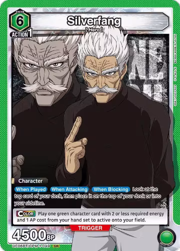 Silverfang (049) (UE06BT/OPM-1-049), One Punch Man — Union Arena card price