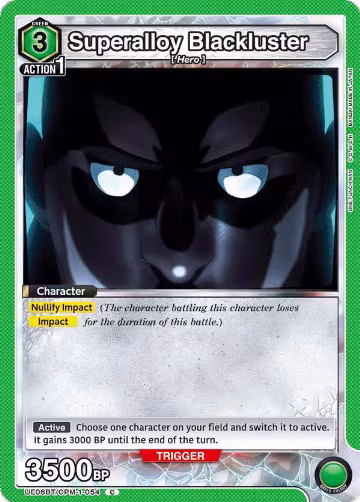Superalloy Blackluster (UE06BT/OPM-1-054), One Punch Man — Union Arena card price