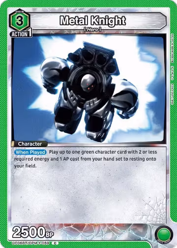 Metal Knight (UE06BT/OPM-1-059), One Punch Man — Union Arena card price