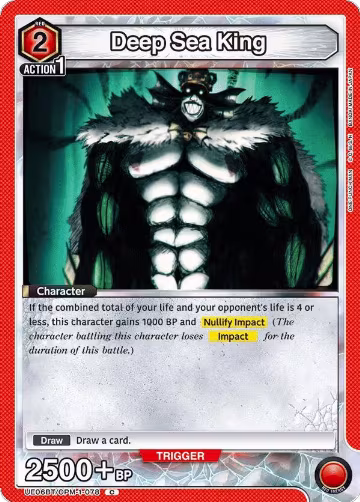 Deep Sea King (UE06BT/OPM-1-078), One Punch Man — Union Arena card price