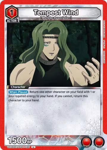 Tempest Wind (UE06BT/OPM-1-086), One Punch Man — Union Arena card price