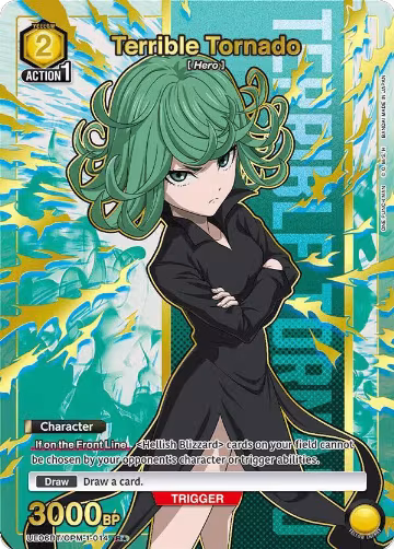 Terrible Tornado (014) (R*) (UE06BT/OPM-1-014), One Punch Man — Union Arena card price