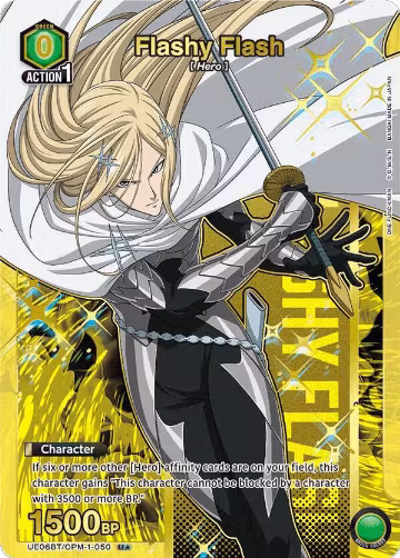 Flashy Flash (U*) (UE06BT/OPM-1-050), One Punch Man — Union Arena card price