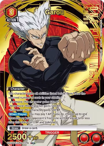 Garou (076) (SR*) (UE06BT/OPM-1-076), One Punch Man — Union Arena card price