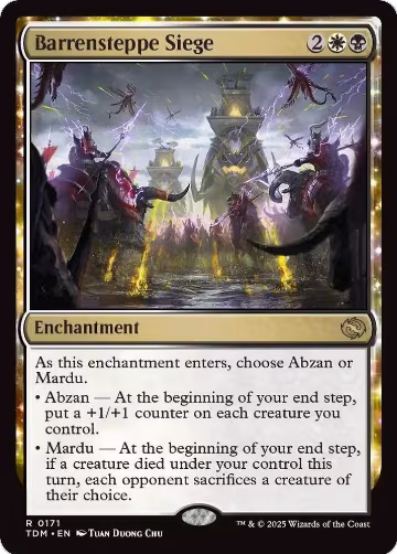 Barrensteppe Siege (171), Tarkir: Dragonstorm — Magic card price