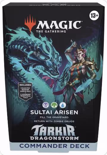 Tarkir: Dragonstorm Commander Deck - Sultai Arisen, Commander: Tarkir: Dragonstorm — Magic sealed product price