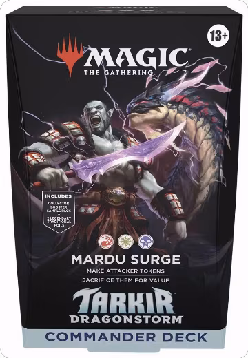 Tarkir: Dragonstorm Commander Deck - Mardu Surge, Commander: Tarkir: Dragonstorm — Magic sealed product price