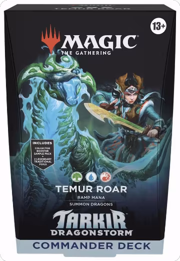 Tarkir: Dragonstorm Commander Deck - Temur Roar, Commander: Tarkir: Dragonstorm — Magic sealed product price