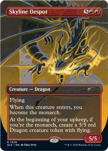 Skyline Despot (Rainbow Foil) (1529), Secret Lair Drop Series — Magic card price