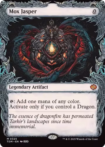 Mox Jasper (Showcase) (325), Tarkir: Dragonstorm — Magic card price