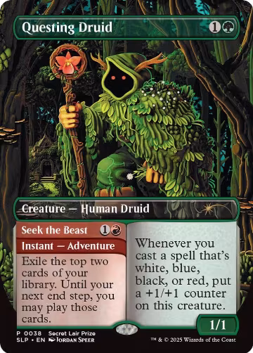 Questing Druid (38), Secret Lair Showdown — Magic card price