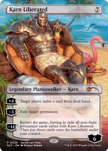 Karn Liberated (36), Secret Lair Showdown — Magic card price