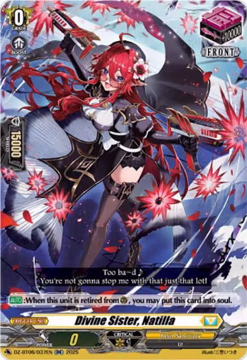 Divine Sister, Natilla (DZ-BT06/037EN), DZ-BT06: Generation Dragenesis — Vanguard card price