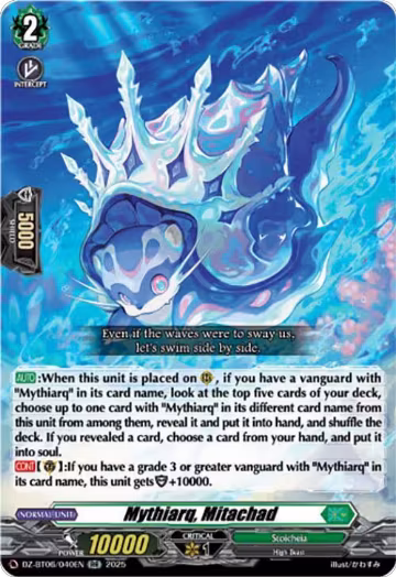 Mythiarq, Mitachad (DZ-BT06/040EN), DZ-BT06: Generation Dragenesis — Vanguard card price
