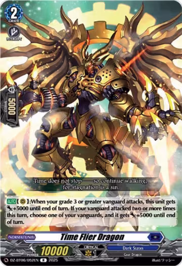 Time Flier Dragon (DZ-BT06/052EN), DZ-BT06: Generation Dragenesis — Vanguard card price