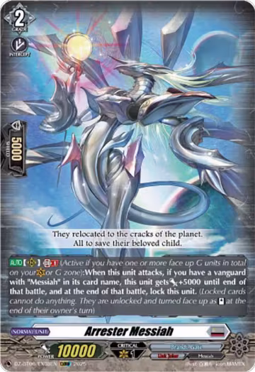 Arrester Messiah (EXRRR) (DZ-BT06/EX08EN), DZ-BT06: Generation Dragenesis — Vanguard card price