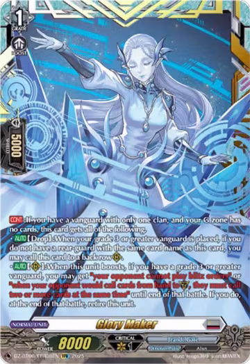 Glory Maker (FFR) (DZ-BT06/FFR08EN), DZ-BT06: Generation Dragenesis — Vanguard card price