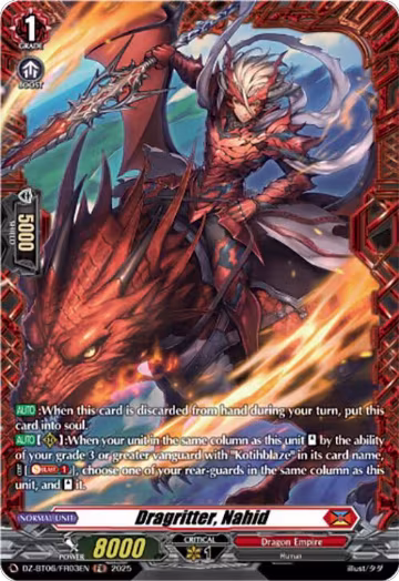 Dragritter, Nahid (FR) (DZ-BT06/FR03EN), DZ-BT06: Generation Dragenesis — Vanguard card price