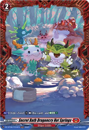 Secret Bath Dragoncry Hot Springs (FR) (DZ-BT06/FR10EN), DZ-BT06: Generation Dragenesis — Vanguard card price