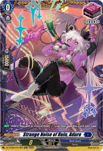 Strange Noise of Ruin, Aduro (FR) (DZ-BT06/FR13EN), DZ-BT06: Generation Dragenesis — Vanguard card price