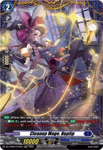 Cleanup Mage, Nuplip (FR) (DZ-BT06/FR15EN), DZ-BT06: Generation Dragenesis — Vanguard card price