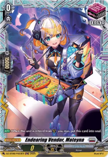 Endearing Vendor, Mateyna (FR) (DZ-BT06/FR23EN), DZ-BT06: Generation Dragenesis — Vanguard card price