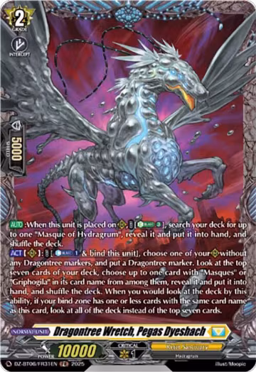 Dragontree Wretch, Pegas Dyeshach (FR) (DZ-BT06/FR31EN), DZ-BT06: Generation Dragenesis — Vanguard card price