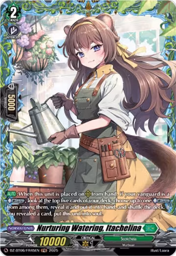 Nurturing Watering, Itachelina (FR) (DZ-BT06/FR45EN), DZ-BT06: Generation Dragenesis — Vanguard card price