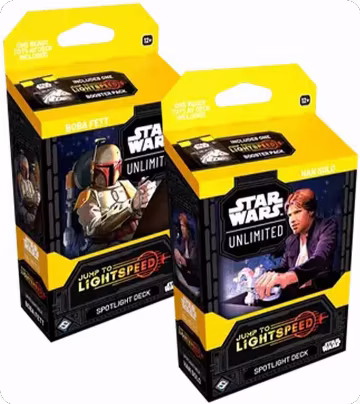 Jump to Lightspeed - Spotlight Deck Pair: Boba Fett & Han Solo, Jump to Lightspeed — Star Wars card price