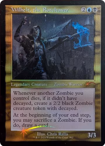 Wilhelt, the Rotcleaver (Retro Frame) (862), Secret Lair Drop Series — Magic card price