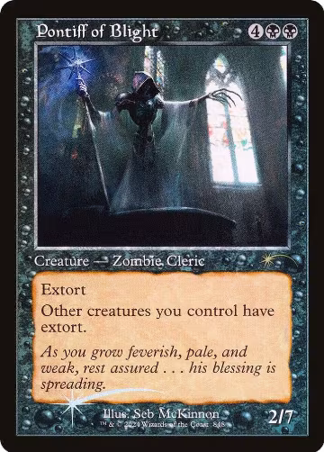Pontiff of Blight (Retro Frame) (848), Secret Lair Drop Series — Magic card price