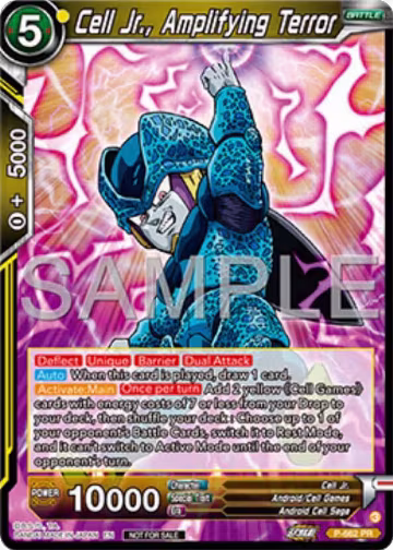 Cell Jr., Amplifying Terror (Deluxe Pack 2025 Vol.1) (P-662), Promotion Cards — DB Super card price