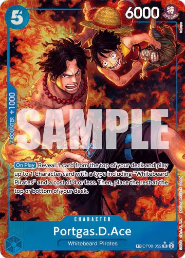 Portgas.D.Ace (TR) (OP08-052), Royal Blood — One Piece card price