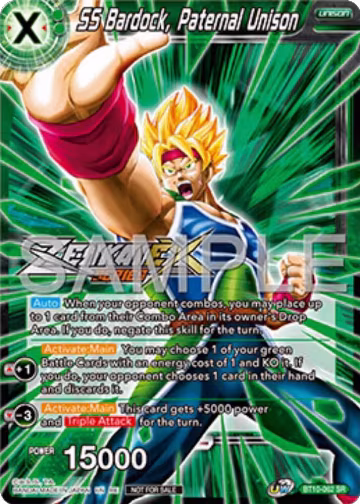 SS Bardock, Paternal Unison (Event Pack 16) (BT10-062), Promotion Cards — DB Super card price