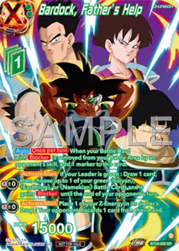 Bardock, Father's Help (Premium Alt-Art Set 2025 Vol.1) (BT24-058), Promotion Cards — DB Super card price